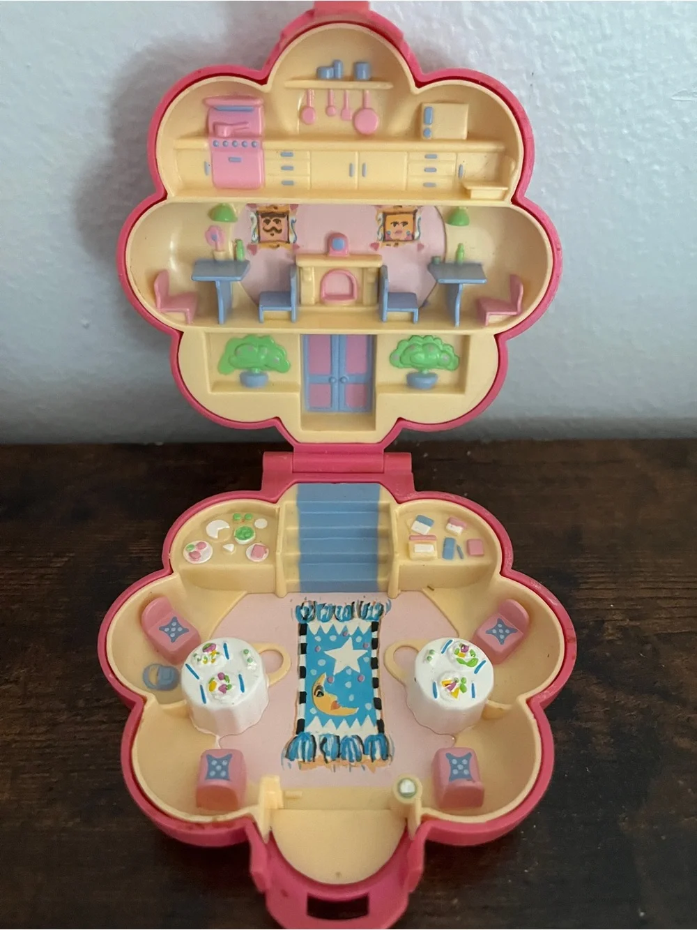 Vintage Polly Pocket Compact Lot of 4 - 1989-93 Fairy Light Wonderland & More!
